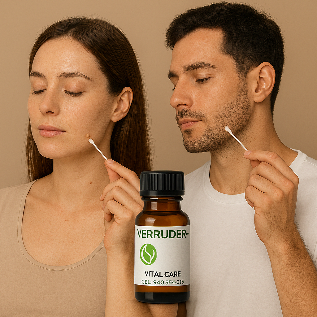 VERRUDER – Solución dermatológica para verrugas y acrocordones
