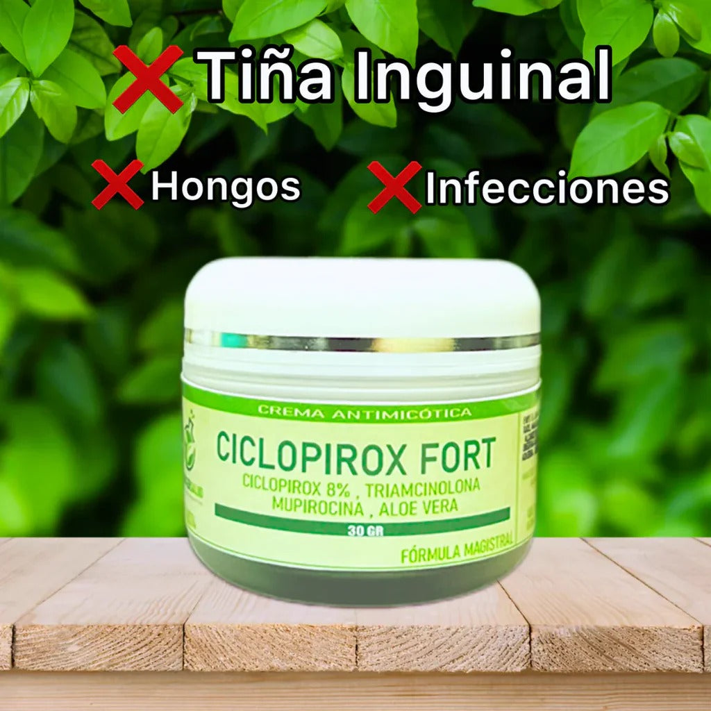 Ciclopirox Fort 8%-(Elimina infecciones por hongos)